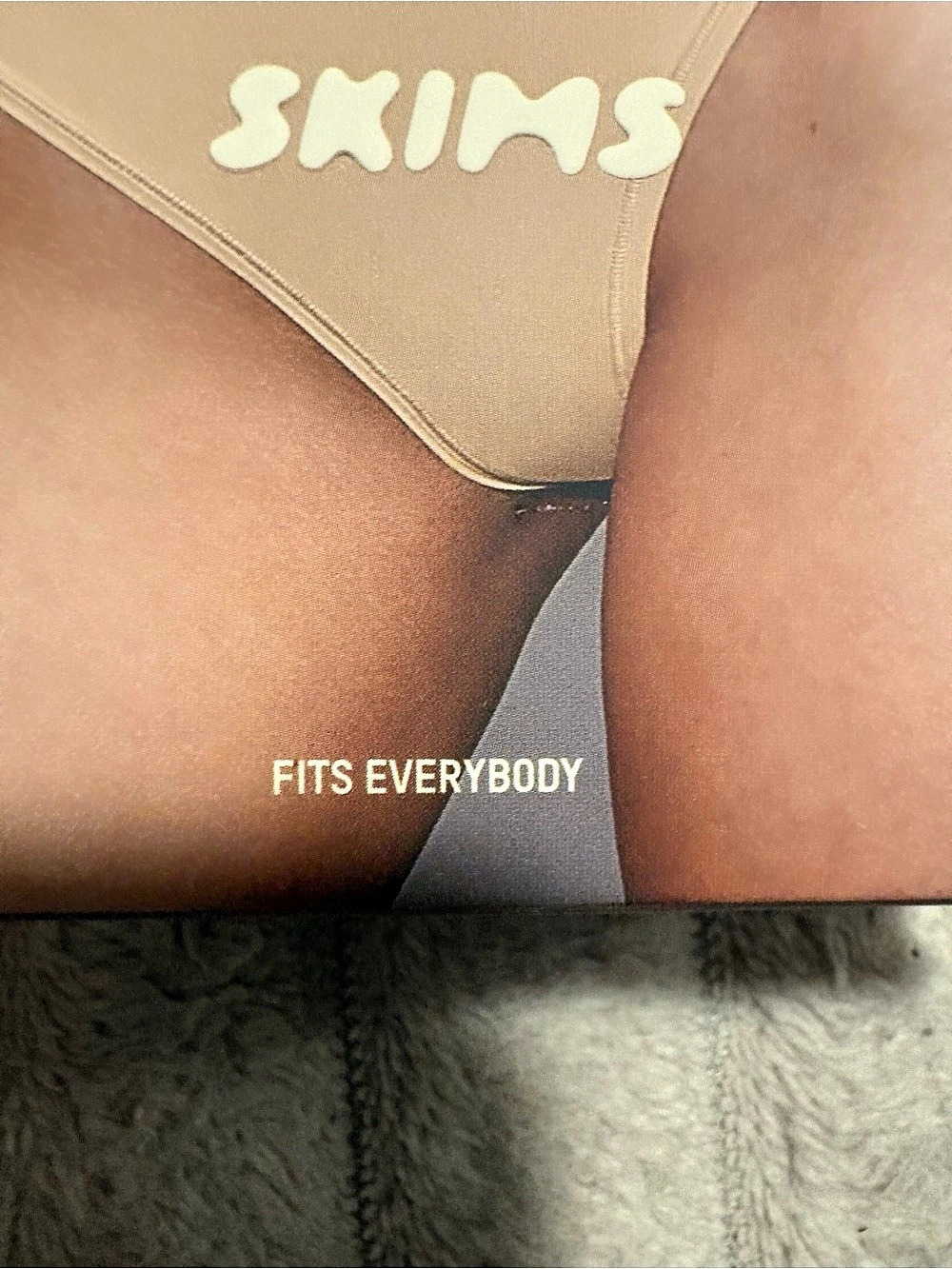 SKIMS Fits Everybody Boyshort Shapewear in Brown Large NWT